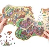 Large 5.0 Miniature Scene Stickers – Cartoon 3D Layered DIY