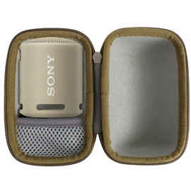 Sony SRS-XB100/SRS-XB13 / SRS-XB10 / SRS-XB12 Dedicated Protective Storage Case for Sony Portable Speaker -Khanka (Brown)(Case Only)