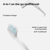 cleaings® Disposable Toothbrushes with Toothpaste - 4-in-1 Mini Travel Toothbrushes,