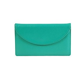 Shelly SY-MS013 Magnetically Shielded Bankbook Case/Wallet - green -