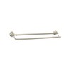 Moen Sage Collection Spot Resist Brushed Nickel 24-Inch Double-Towel Bar,