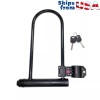 MMG Motorcycle Scooter Anti-theft Security Lock U Shaped, Two Keys