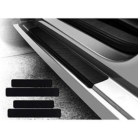KEYIRUN [Set of 4] Scuff Plate, Mazda CX-5 (KF Series), Mazda CX-8 (KG Series), Mazda Titan (85 Series), Mazda MAZDA2 (DJ Series), Side Step Cover Guard Protector Guard for Car Models Scratch