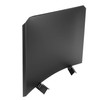 HY-C FB2727 Fireback, Stainless Steel Painted Black, Adjustable Installation, Protects