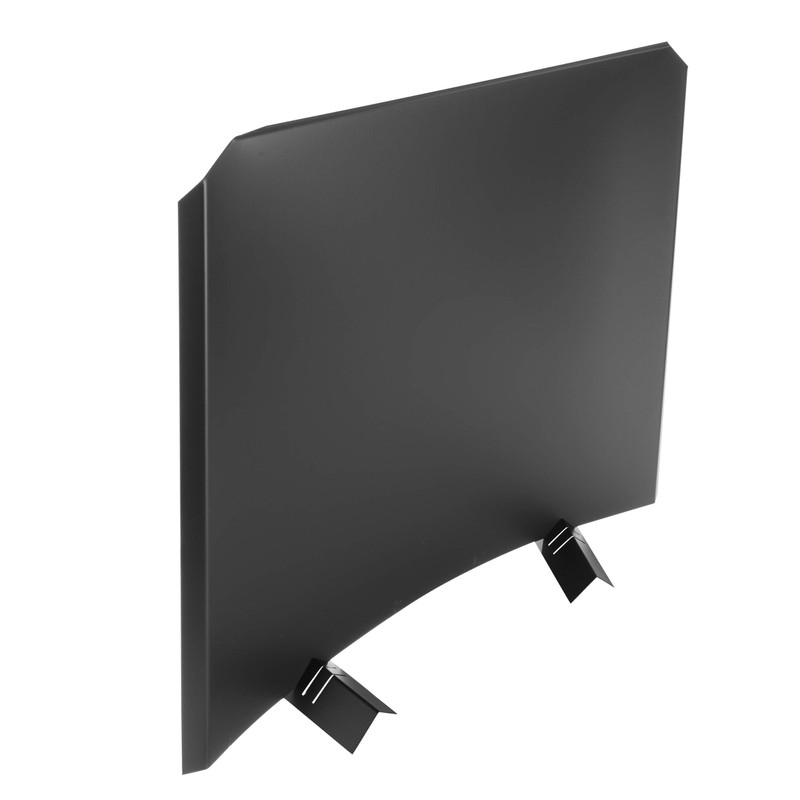 HY-C FB2727 Fireback, Stainless Steel Painted Black, Adjustable Installation, Protects