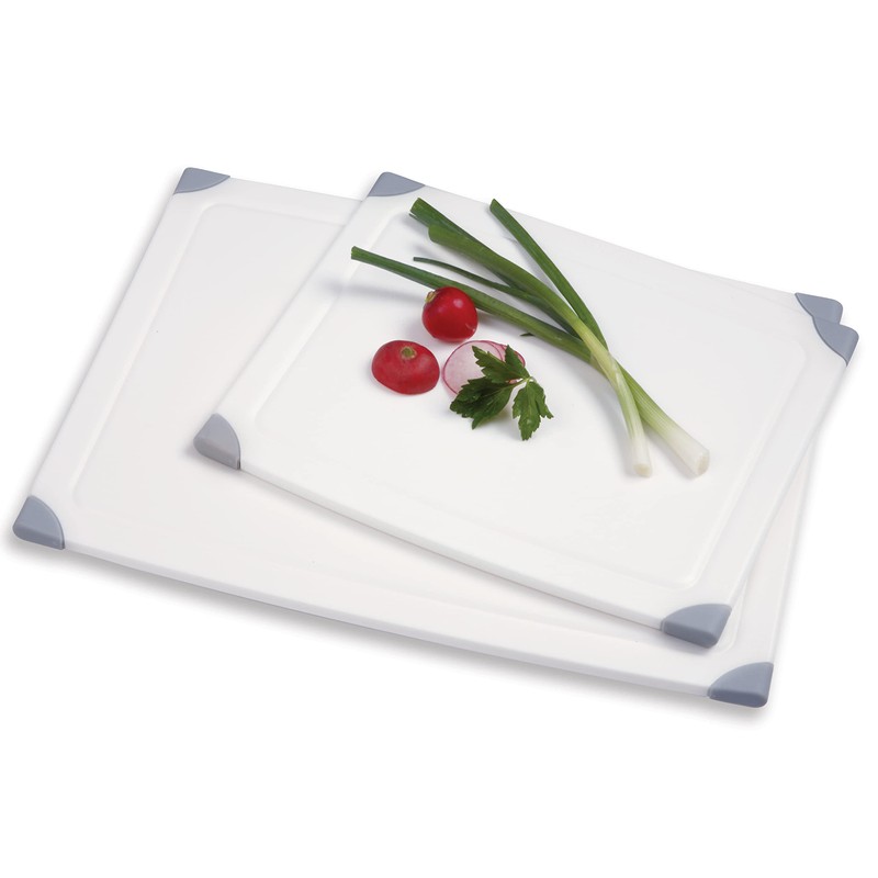 Norpro Grip-EZ Cutting Board, 16" x 12, white