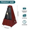 MECCANIXITY Mechanical Metronome,High Accuracy Musical Timer Universal Music Metronome for