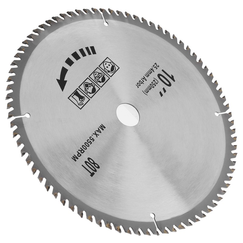 10 x 80T 254mm Circular Saw Blade Cutting Disc Woodworking