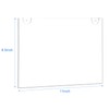 Acrylic Sign Holder 11x8.5 Horizontal, Wall Mount Document Holder, Clear