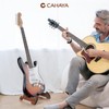 CAHAYA Guitar Stand, Ukulele, Acoustic Guitar, Wooden, Foldable, Easy Assembly,