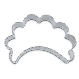 Staedter Muskatino Shape Cookie Cutter, Silver