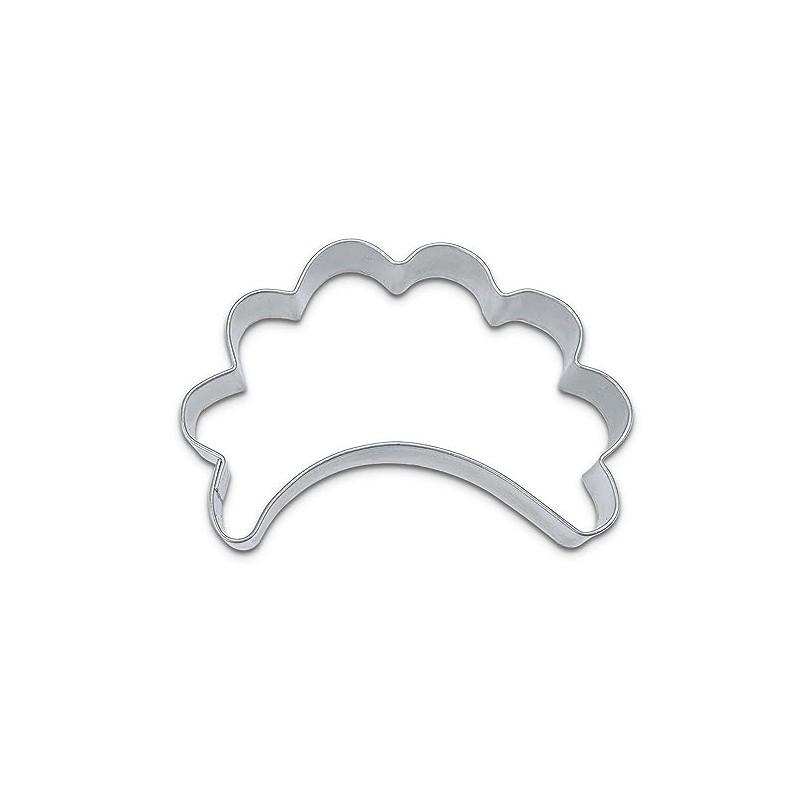 Staedter Muskatino Shape Cookie Cutter, Silver