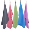 Microfibre Travel Towel - 180x90cm Blue