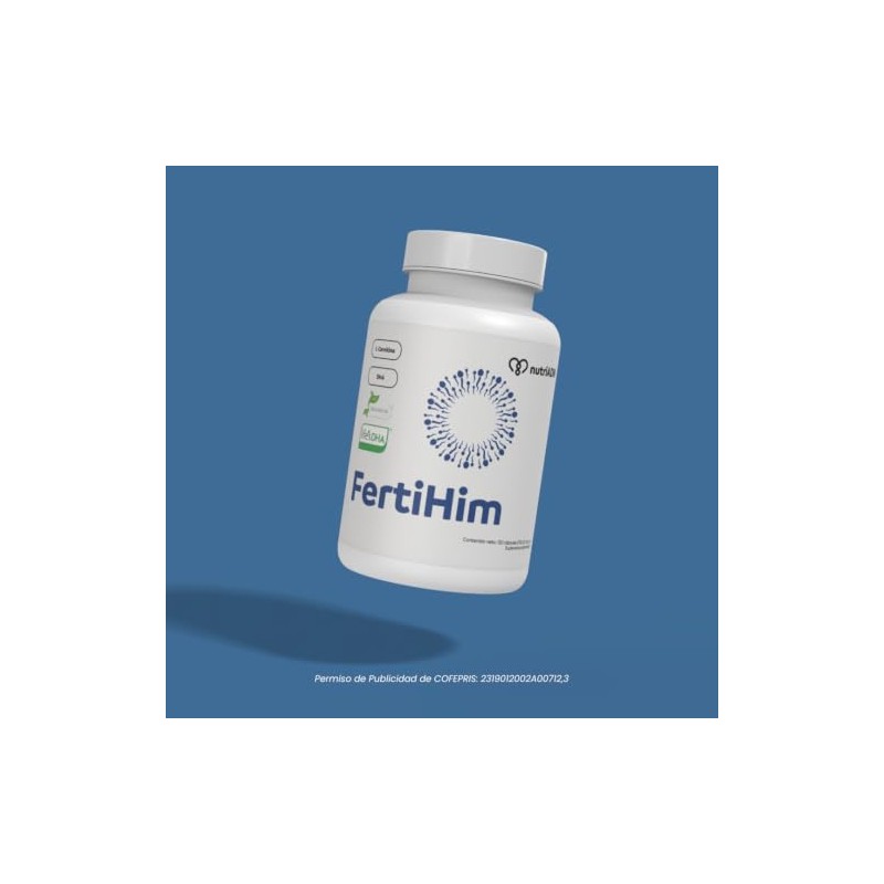 Nutriadn Fertihim Suplemento Alimenticio para Hombre con L-carnitina