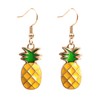 Pineapple Dangle Earrings for Women - Cute Fruit Earrings Jewelry,
