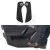 X AUTOHAUX Leather Car Door Anti Kick Pad Sticker for
