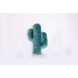 Mon Ami 3D Soft Plush Cactus Pillow and Toy, Huggable Cactus Shaped Pillow, Plush & Decorative Accessory Cushion for Child’s Bed or Couch, Perfect Party Favor & Birthday Gifts, Turquoise Green,19"