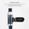 LED Display Water Meter Digital Shower Thermometer Bath Temperature Monitor