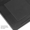 Pair Wheelchair Footplate 19x16cm Footrest Thickened ABS Plastic Nonslip Texture