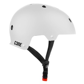 CORE Protection Action Sports Helmet Skate/BMX/Bike/MTB/Roller Derby/Scooter - White, S/M