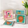 DIZAKIM Diamond Painting Kits for Kids,6 Pack Gem Art for