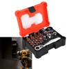 23 Pcs Socket Wrench Set Multi Functional 1/4 Inch Drive