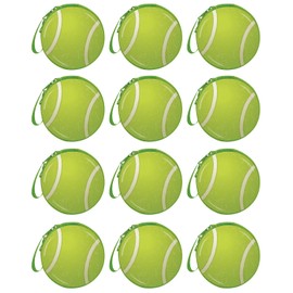 MAOXINGREN Monedero Tenis Infantil,Kids zero wallet cartoon esférica mini monedero con diseño de cremallera para niños niños adolescentes amantes de los deportes, viene con llavero (tenis)