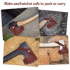 Leather Hatchet Axe Sheath Protector Tool, Durable Brown Leather Hatchet