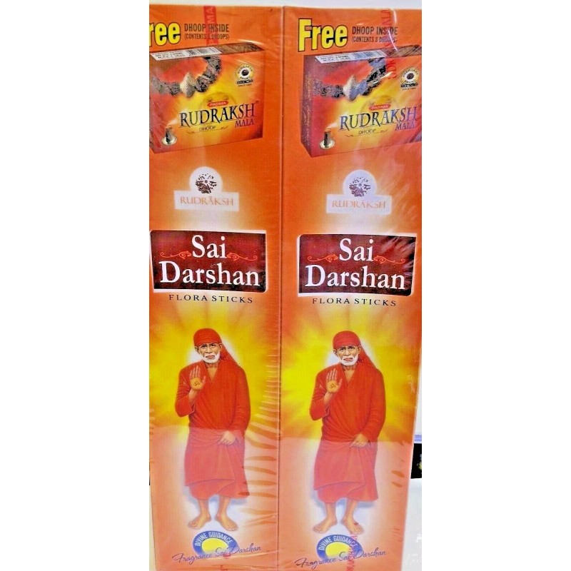Sai Darshan Sri Sai Darshan Flora Incense Sticks 100g X
