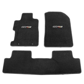 Unbranded For 06-11 Honda Civic 2Dr 4Dr Nylon Floor Mats Carpets w/ mugen 3pcs set