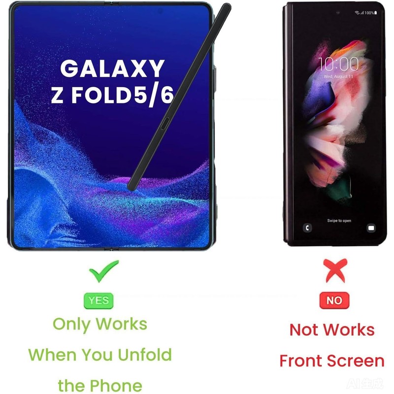 TNRV Galaxy Z Fold 5/Fold 6 S Pen,Replacement Galaxy Z