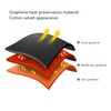 Electric Heated Hand Warmer Soft Cotton Velvet 3 Gears Temperature
