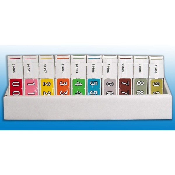 Tabbies Barkley NBKM Compatible 91600 Series Numeric Label Kit, 1