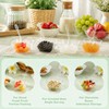 COCPOK 100 Pack Mini Dessert Cups With Spoons, 2 oz