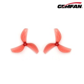 Gemfan 45mm 3-Blade PC Propeller 1mm 1.5mm for RC FPV Racing Freestyle 1.8inch Cinewhoop Toothpick Drones DIY Parts (1.0mm)