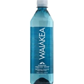 Waiakea Hawaiian Alkaline Volcanic Water 23.6 oz (Pack of 15)