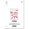 doodlecards One I Love Valentine's Day Card Floral Love Heart
