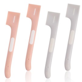 4 PCS Pet Food Spoon, Cat Wet Food Spoon Pet Food Mixing Spoons Set Cat Spatula Dog Food Can Supplies Canned Scoop for Dog Cat Feeding Can