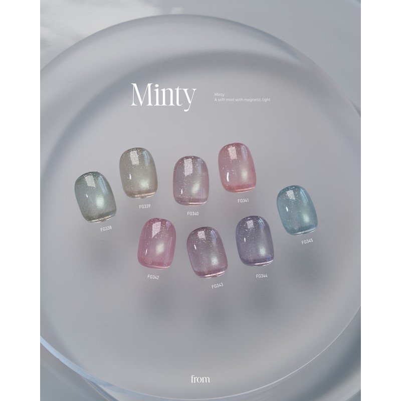 From the Nail Minty Magnetic Gel + 30 parts /
