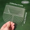 MIUPOO Leather Stitching Aid Plate,Stitching Punch Aid Plate,Multifuction Stencil Template