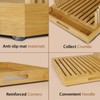 HJJK Bread Slicer for Homemade Bread, Bamboo Bread Slicers with