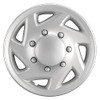 Premium Quality 16" Silver Hubcap/Wheel Cover fits 1995 Through 2019