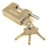 70mm Padlock Container Garage Warehouse Hardened Steel Body Brass Core