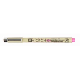 Micron Pigma Fine Line Design Pen Size: 0.2mm, Color: Rose