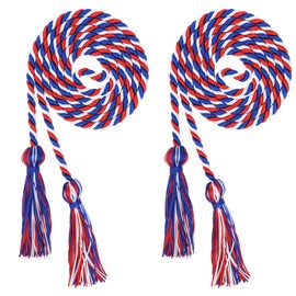 Pack of 2 Graduation Honor Braided Cords with Sewing Tassels