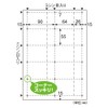 ヒサゴ ミニチケット名刺(8枚入) BX02S