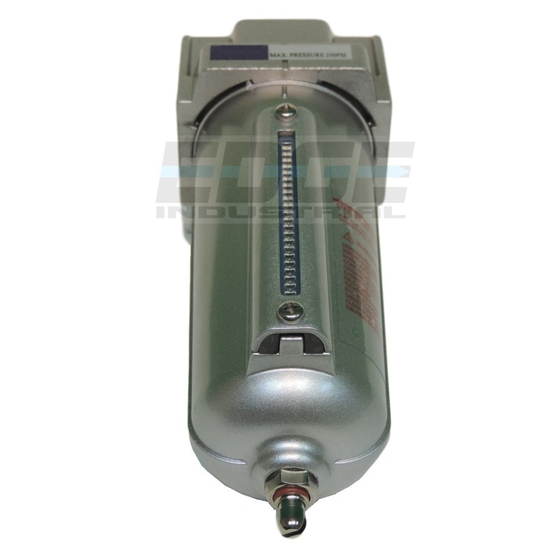 HEAVY DUTY HIGH FLOW COMPRESSED AIR IN-LINE PARTICULATE FILTER WITH