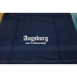 Augsburg aus Leidenschaft, Cities Bath Towel, multicolour, 70x140 cm