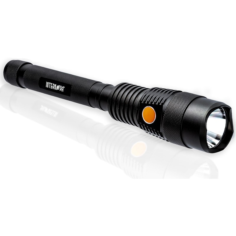 INTERNOVA® Sentinel 2000 Lumen Rechargeable Flashlight 10.5 Inches - LED