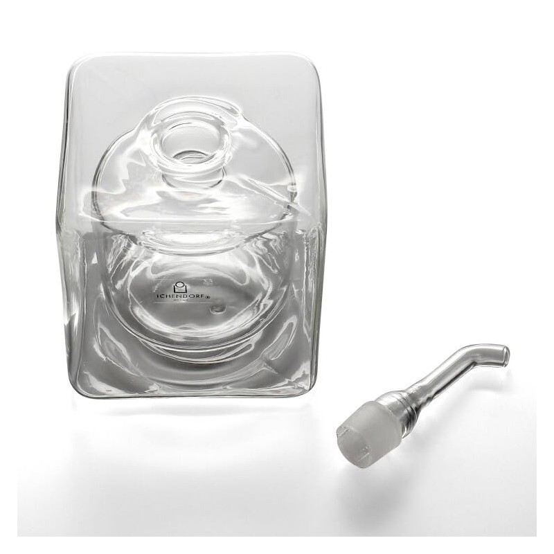 ICHENDORE 09370032-CN Square Double Wall Bottle